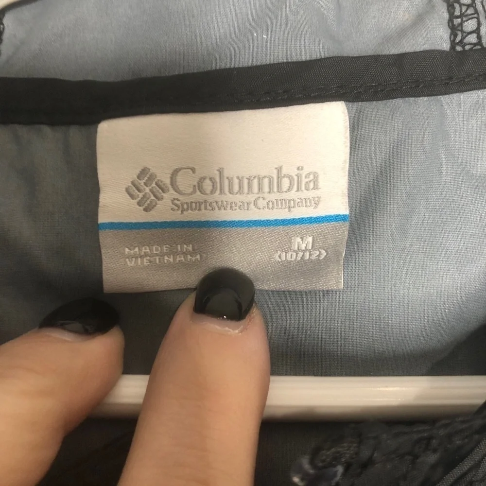 Columbia Lightweight‎ Windbreaker Jacket Medium